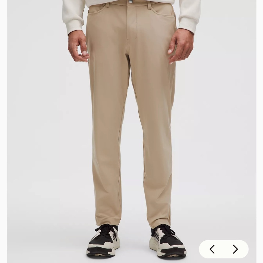 lululemon athletica Men's Khaki Chinos
